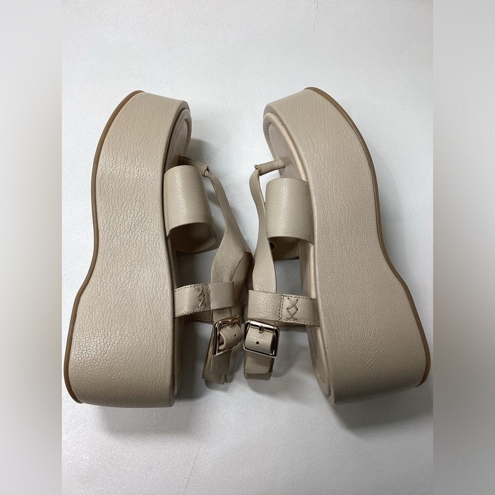 Free People Holt Ankle Strap Platform‎ Sandal Size 7.5 - Picture 7 of 14